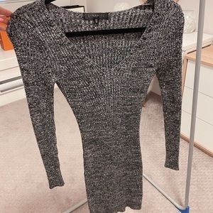 DYNAMITE FITTED KNIT DRESS SIZE S